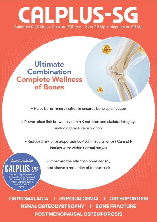 Calcium Citrate Malate, Calcitriol & Zinc Soft Gelatin Capsules visual aid