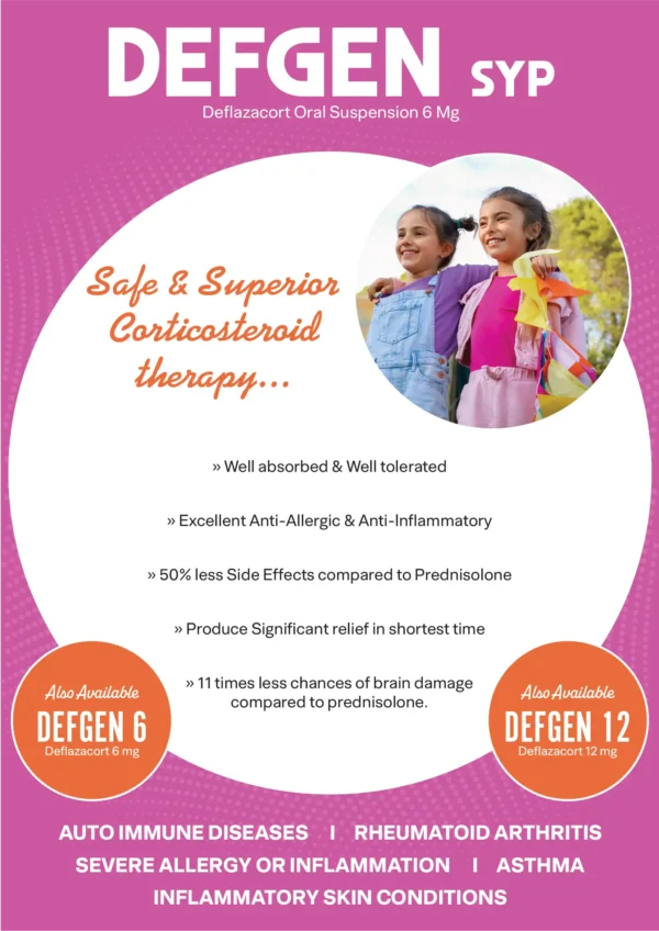 Deflazacort Oral Suspension visual aid
