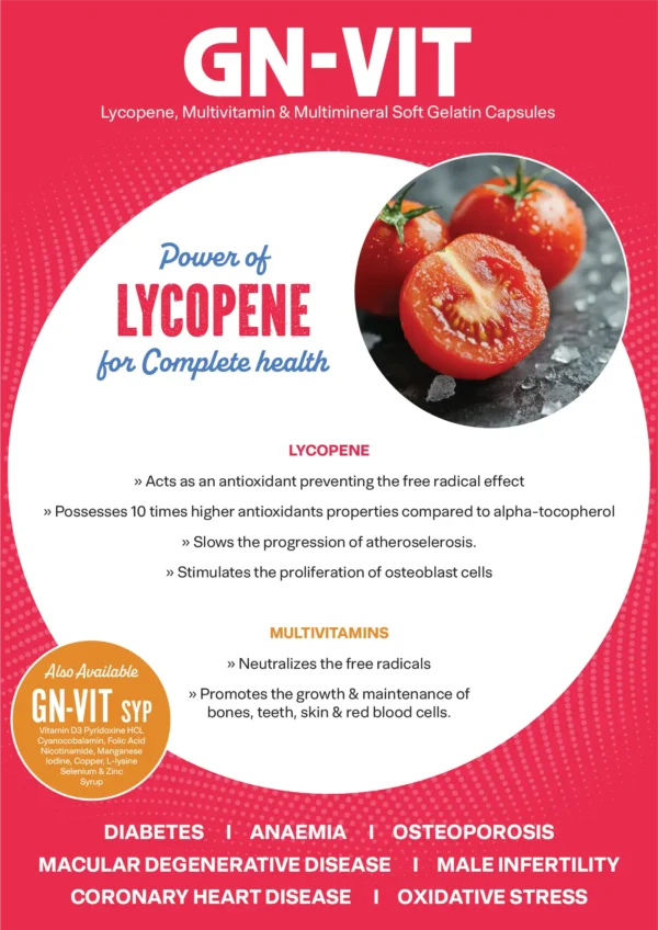 Lycopene, Multivitamin & Multimineral Soft Gelatin Capsules visual aid