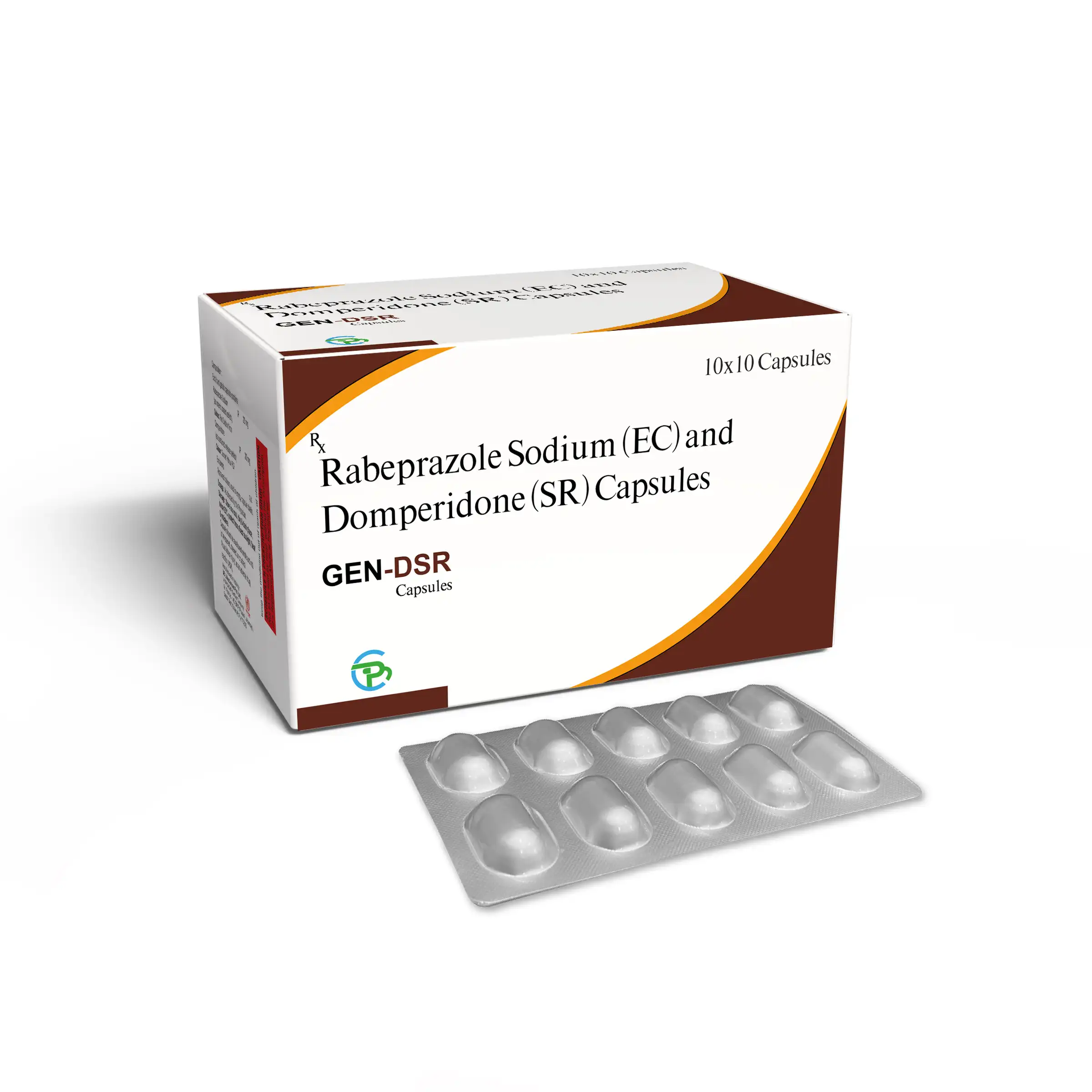 Rabeprazole 20 Mg Sodium (Ec) & Domperidone 30 Mg (Sr) Capsules