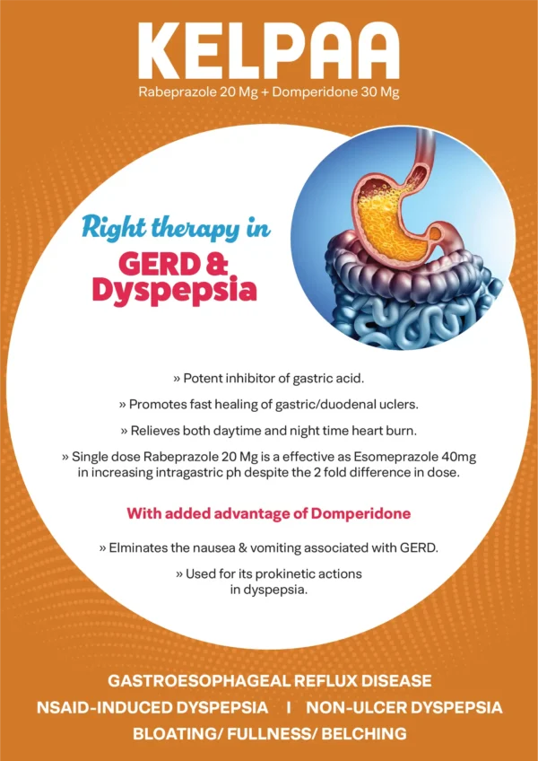 Rabeprazole and Domperidone Capsules visual aid