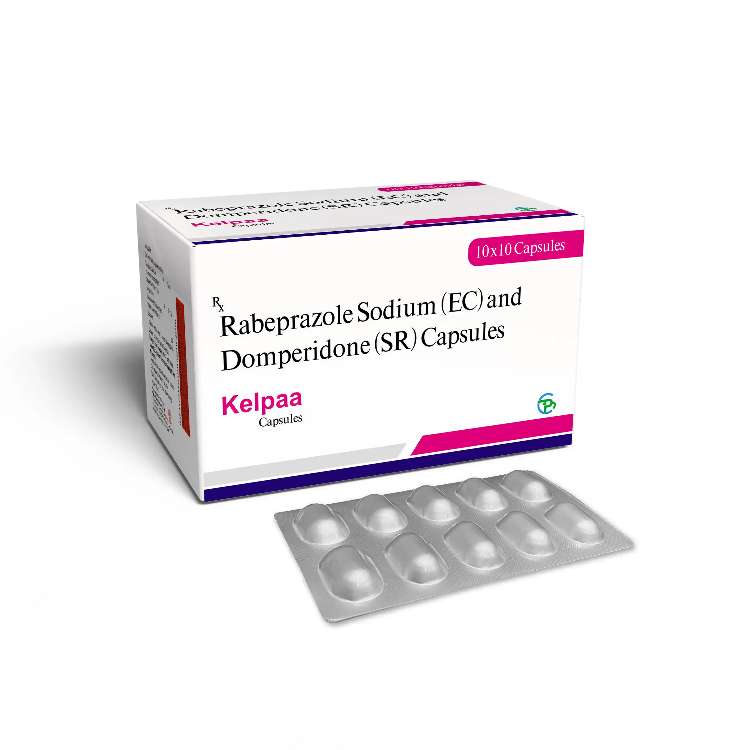 Rabeprazole 20 Mg Sodium (Ec) & Domperidone 30 Mg (Sr) Capsules