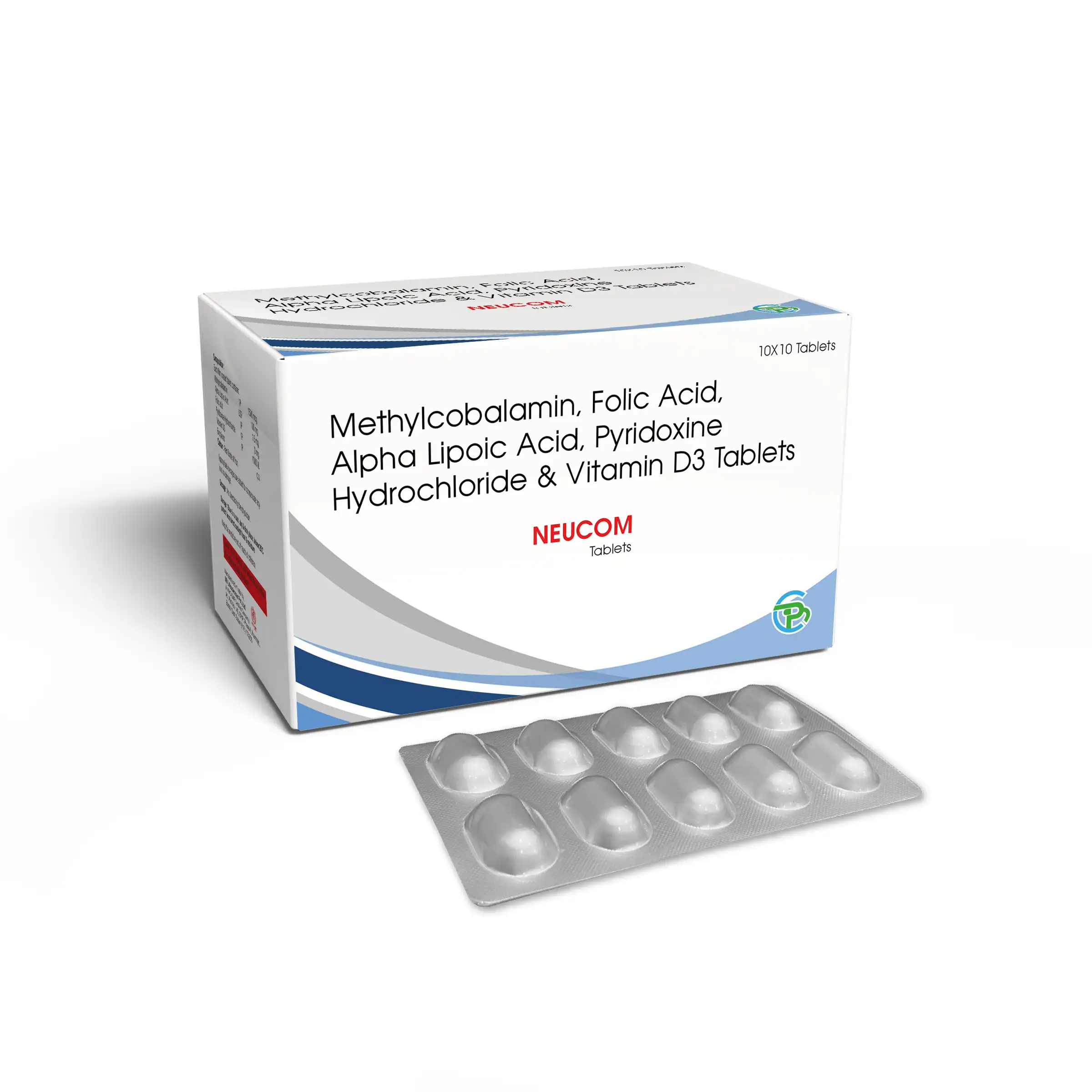 Methylcobalamin 1500 Mg, Folic Acid 1.5 Mg, Alpha Lipoic Acid 100 Mg, Pyridoxine Hcl 3 Mg & Vit D3 1000 Iu