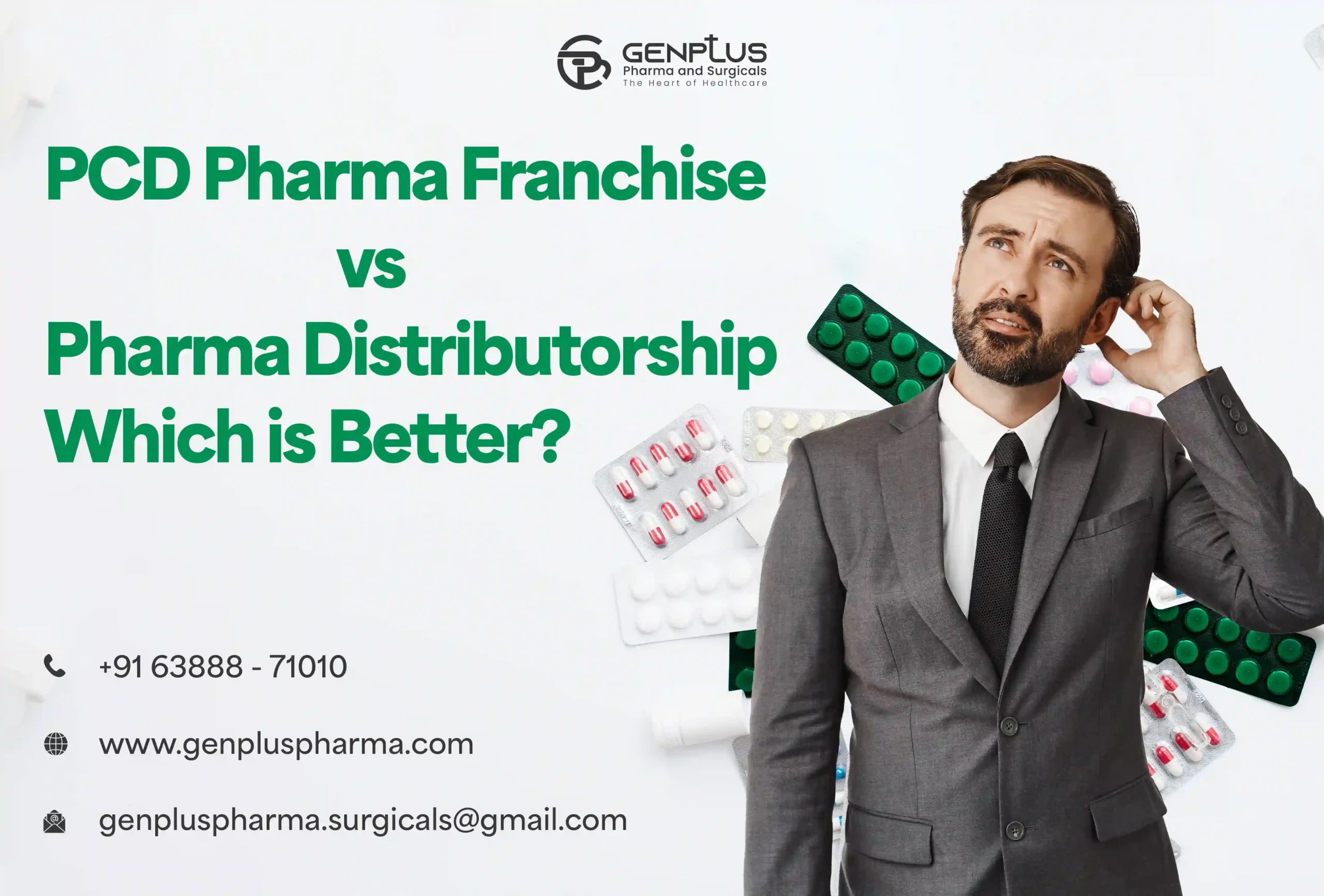 PCD Pharma Franchise vs Pharma Distributorship comparison by Genplus Pharma